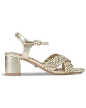 Carvela Kurt Geiger Krypton Weave Block - Metallic