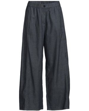 Eileen Fisher Women's Wide Ankle Pant - Blue