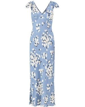 RIXO London The Cathy Dress - Blue