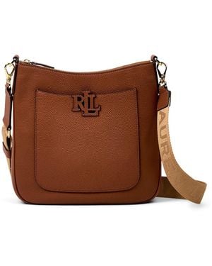 Ralph Lauren Women's Cameryn 27 Large Crossbody - Brown