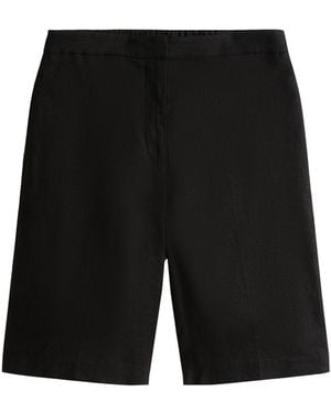 Tommy Hilfiger Blend Slim Tailored Shorts - Black