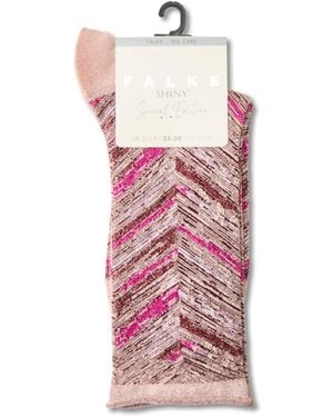 FALKE Shiny Socks Special Edition - Pink