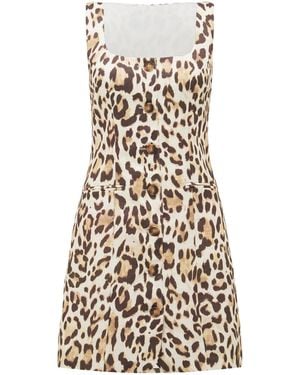 Forever New Women's Caprice Scoop Neck Mini Dress - White