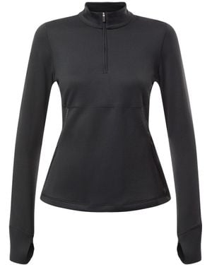 Sweaty Betty Women's Top Therma Boost Running Half Zip - Black