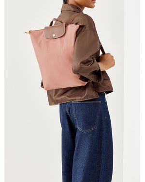 Longchamp Le Pliage Original Medium Backpack Recycle - Pink