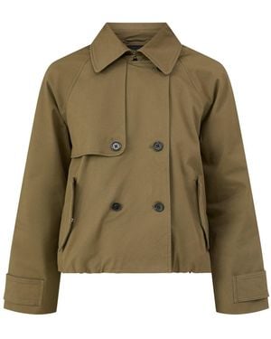 Rails Jett Button Up Shacket - Green