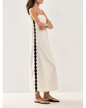 Seafolly Bandeau Maxi Dress Cream - Natural
