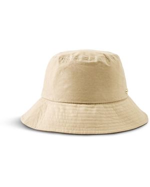 Barbour Asker Showerproof Bucket Hat - Natural