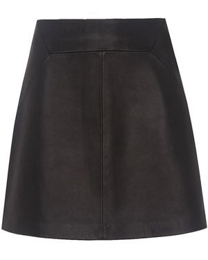 Whistles A-Line Midi Skirt - Black