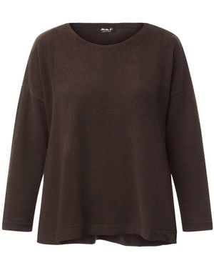 Mama B. Cavolo Fleece Top - Brown