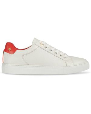 LK Bennett Women's Sigture White And Classic Stud Trainer