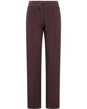 Forever New Tiana Wide Leg Track Trousers - Purple