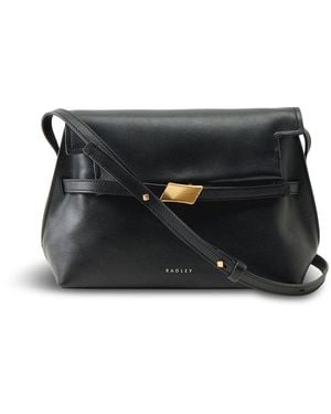 Radley Christina Small Flapover Crossbody Bag - Black