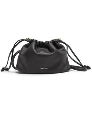 Strathberry Charlotte Drawstring Bag - Black