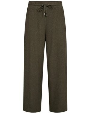Soya Concept Biara 74 Wide Leg Trousers - Green