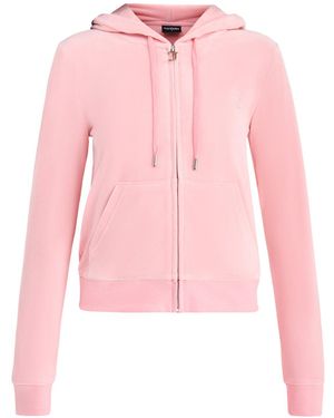 Juicy Couture Robertson Hoodie Label - Pink