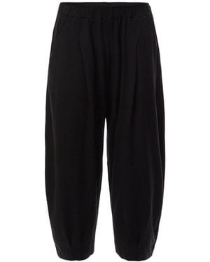 Mama B. Wide Leg Trouser - Black