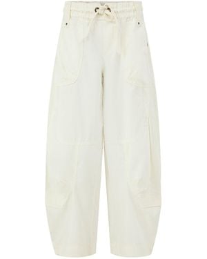 Free People Onset Parachute Trousers - White
