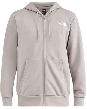 The North Face Lightweight Regular Zip Through Hoodie - Grey