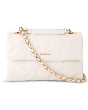 Carvela Kurt Geiger Rosa Large Chain Shoulder Bag - White