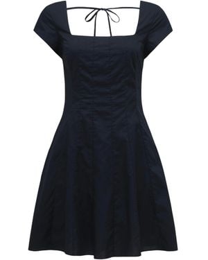 Forever New Women's Regina Cap Sleeves Mini Dress - Blue