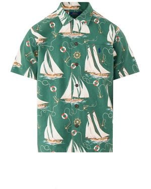 Polo Ralph Lauren Sailing Short Sleeve Shirt - Green