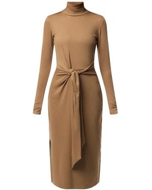 Ralph Lauren Women's Vaureen Long Sleeve Day Dress - Natural