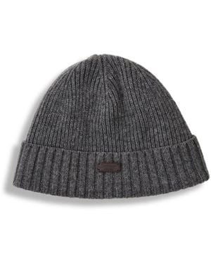 Barbour Carlton Beanie Cotton - Grey