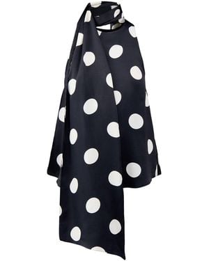 Nobody's Child Scarf Detail Tank Top - Blue