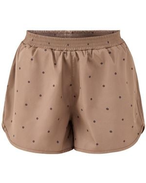 4th & Reckless Haven Sweat Shorts - Brown