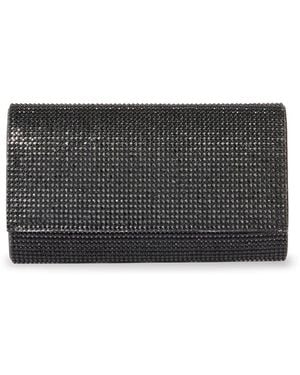 Forever New Hannah Heatfix Foldover Clutch Bag - Grey