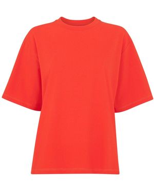 Whistles Women's Relaxed Tee - Red