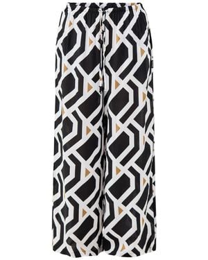 Sea Level Surf Beach Trousers Pattern - White