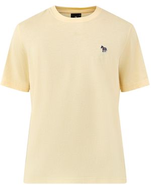 Paul Smith Zebra T-Shirt - Natural