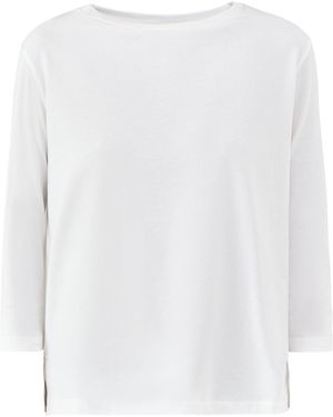 Weekend by Maxmara Multia Long Sleeve T-Shirt - White