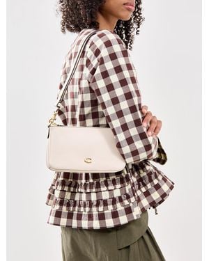 COACH Audrey Crossbody Bag Cream - Natural