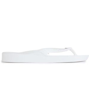 Simon Carter Arch Support Crystal Sandals - White