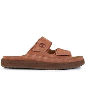Timberland Casco Cove Suede Sandals - Brown