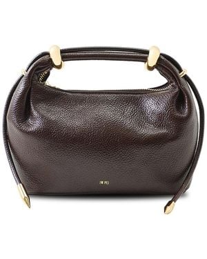 JW PEI Ellie Top Handle Clutch Bag - Black