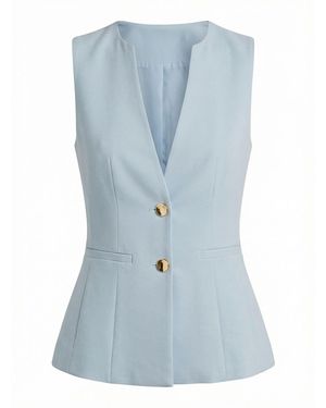 Forever New Lindsey Waistcoat - Blue