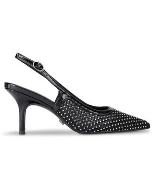 Carvela Kurt Geiger Lavish Jewel Slingback Heel - White