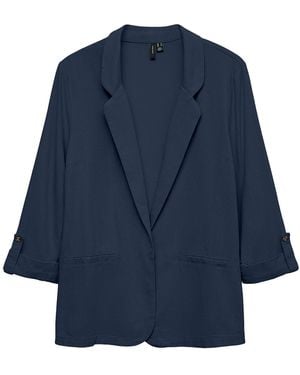 Vero Moda Loose Fit Blazer - Blue