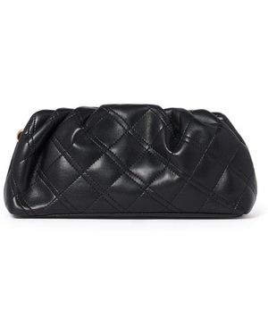 Forever New Signature Saskia Soft Quilted Clutch Bag - Black