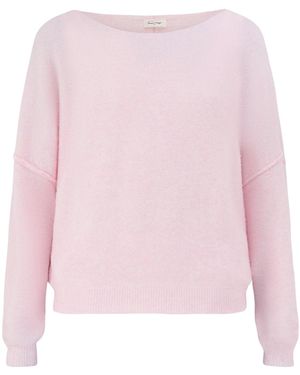 American Vintage Damsville Long-Sleeved Top - Pink