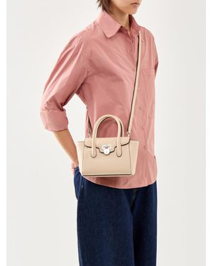 Ralph Lauren Tanner Sm Satchel Bag - Blue