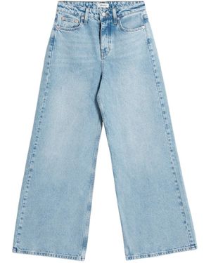 Albaray Full Length Wide Length Jeans - Blue