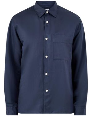 SELECTED Long Sleeve Shirt - Blue