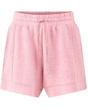 Varley Atrium High Rise Sweat Shorts - Pink