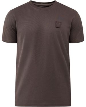 Belstaff Curator Pique T-Shirt - Brown
