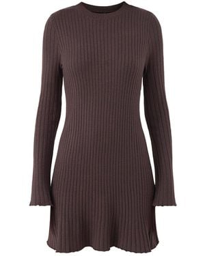 ONLY Michella Knitted Mini Dress – - Purple